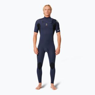 Costum de înot pentru bărbați Rip Curl Dawn Patrol Performance 2/2 mm Chest Zip dark navy