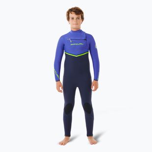 Costum de înot pentru copii Rip Curl Flashbomb 4/3 mm Chest Zip wild berry