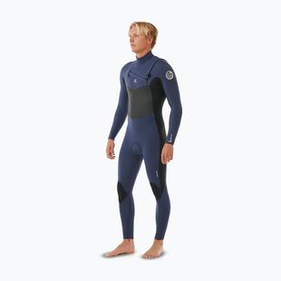 Costum de înot pentru bărbați Rip Curl Dawn Patrol 5/3mm Chest Zip dark navy