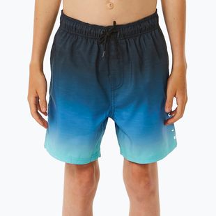 Pantaloni scurți de baie pentru copii Rip Curl Fade Volley vintage navy
