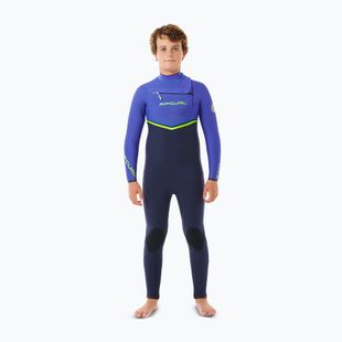 Costum de înot pentru copii Rip Curl Flashbomb 3/2 mm Chest Zip wild berry