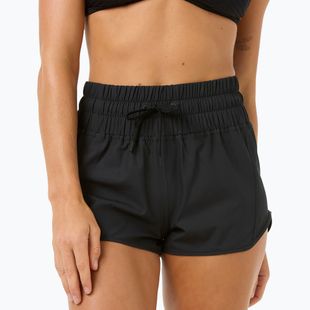 Pantaloni scurți de baie pentru femei Rip Curl High Waist Retro Volley 3" black