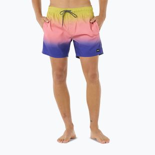 Pantaloni scurți de baie pentru bărbați Rip Curl Laze Fade Volley wild berry