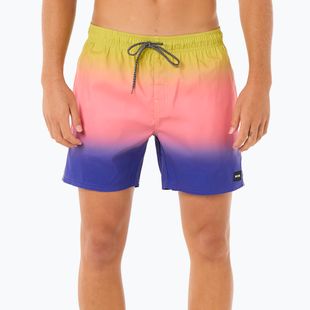 Pantaloni scurți de baie pentru bărbați Rip Curl Laze Fade Volley wild berry