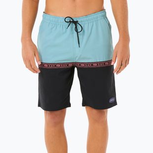 Pantaloni scurți de baie pentru bărbați Rip Curl Raw Energy Split Volley black