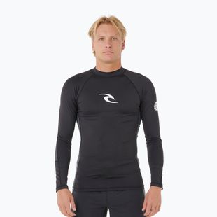 Bluză cu mânecă lungă pentru înot bărbați Rip Curl Waves Upf Perf black