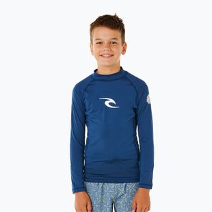 Bluză cu mânecă lungă pentru înot pentru copii Rip Curl Waves Upf light navy