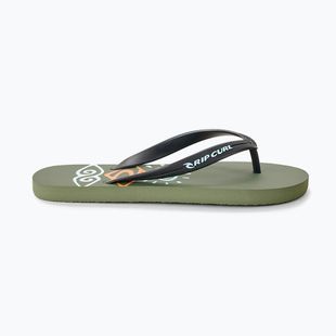 Șlapi pentru copii Rip Curl Sessions Bloom Open Toe olive