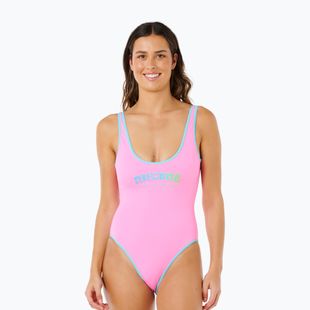 Costum de baie întreg Rip Curl Surf Puff light pink