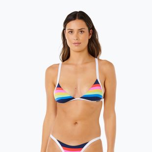 Top de costum de baie Rip Curl Surf Stripe Fixed Tri dark navy
