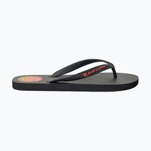 Șlapi pentru bărbați Rip Curl Icons of Surf Bloom Open Toe black/orange