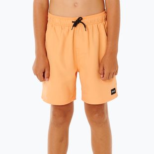 Pantaloni scurți de baie pentru copii Rip Curl Offset Volley mandarin set
