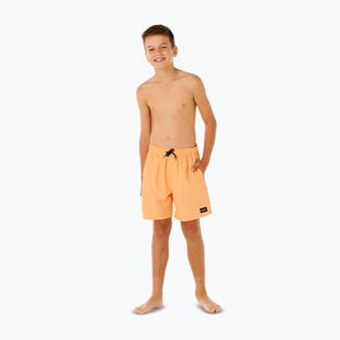 Pantaloni scurți de baie pentru copii Rip Curl Offset Volley mandarin set