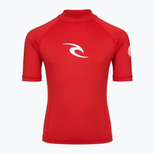 Tricou de înot pentru copii Rip Curl Waves Upf lava red