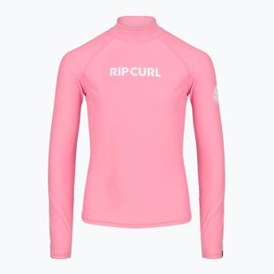 Bluză cu mânecă lungă pentru înot pentru copii Rip Curl Classic Surf Rashvest begonia pink