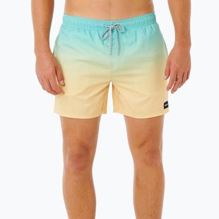 Pantaloni scurți de baie pentru bărbați Rip Curl Offset Fade Volley aqua