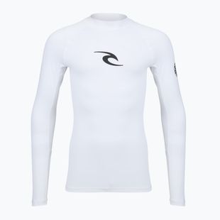 Bluză cu mânecă lungă pentru înot bărbați Rip Curl Waves Upf Perf white
