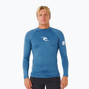Bluză cu mânecă lungă pentru înot bărbați Rip Curl Waves Upf Perf bluefin