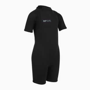 Costum de înot pentru copii Rip Curl Groms Trad 2/2 mm Back Zip Springsuit black