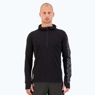 Hanorac termoactiv pentru bărbați Mons Royale Temple Tech Hood black
