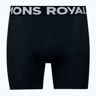 Boxeri termoativi pentru bărbați Mons Royale Hold 'em Merino black