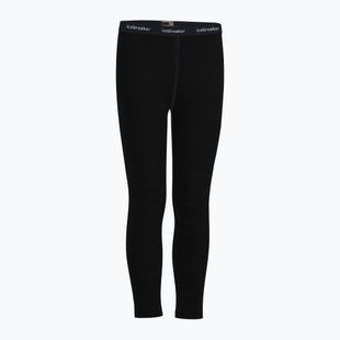 Pantaloni termoactivi pentru copii icebreaker Kids 200 Oasis black