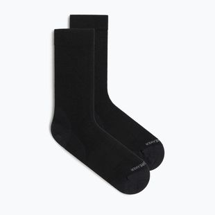 Șosete pentru femei Icebreaker Lifestyle Fine Gauge Crew black