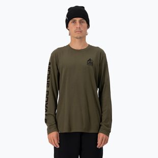 Bluză termică pentru bărbați Mons Royale Icon dark olive