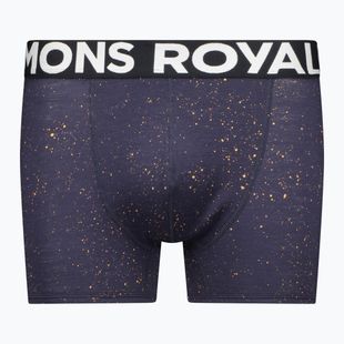 Boxeri termoativi pentru bărbați Mons Royale Hold 'em Shorty Merino cosmic