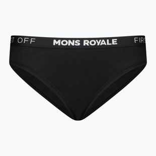 Chiloți termoactivi pentru femei Mons Royale Folo Merino Briefs black