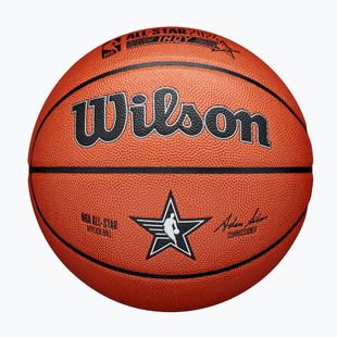 Minge de baschet Wilson 2024 NBA All Star Replica brown mărime 7