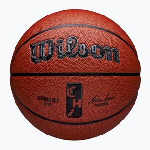 Minge de baschet  Wilson NBA Authentic City Chicago brown mărimea 7