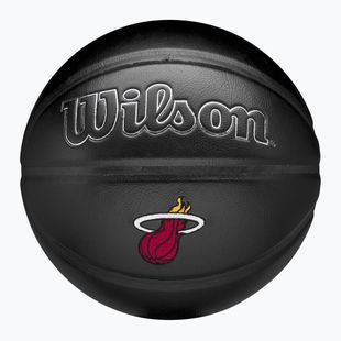 Minge de baschet Wilson NBA Team Premiere Miami Heat black mărimea 7