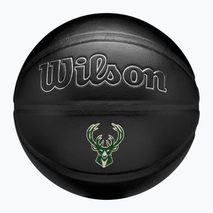 Minge de baschet Wilson NBA Team Premiere Milwaukee Bucks black mărimea 7