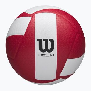 Minge de volei Wilson Helix Game Ball red/white mărime 5