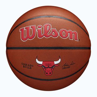 Minge de baschet Wilson NBA Team Alliance Chicago Bulls brown mărimea 7