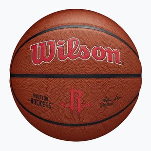Minge de baschet Wilson NBA Team Alliance Houston Rockets brown mărimea 7