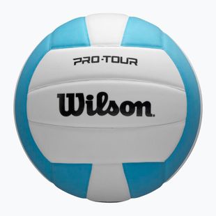 Minge de volei Wilson Pro Tour sky blue/white mărime 5