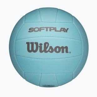 Minge de volei Wilson Soft Play blue mărimea 5