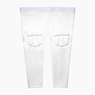 Genunchiere de volei Wilson Helix Knee Pad Leg Sleeve white