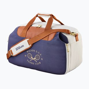 Geantă de tenis Wilson Heritage Small Duffel cream/clay/navy