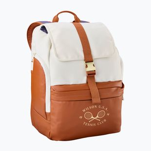 Rucsac de tenis Wilson Heritage V2 cream/clay