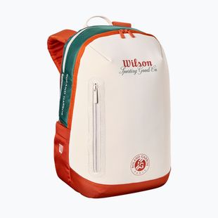 Rucsac de tenis Wilson Roland Garros 2026 cream/clay/green
