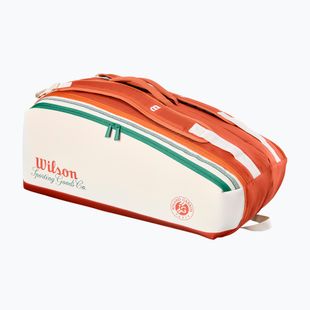 Geantă de tenis Wilson Roland Garros Super Tour 9Pk 2026 cream/clay/green