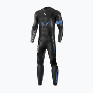 Costum de neopren de triatlon pentru bărbați Synergy Endorphin Full Sleeve 5/3 mm black/blue