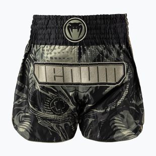 Pantaloni de antrenament pentru bărbați Venum Nexus Invader Muay Thai black/sand