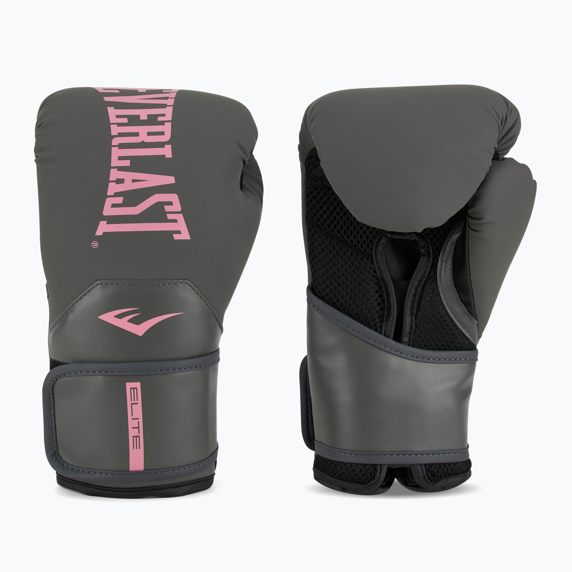 Mănuși de box  Everlast Pro Style Elite 2 grey/pink (Pro Style Elite 2 EV2500-GRY/PNK)