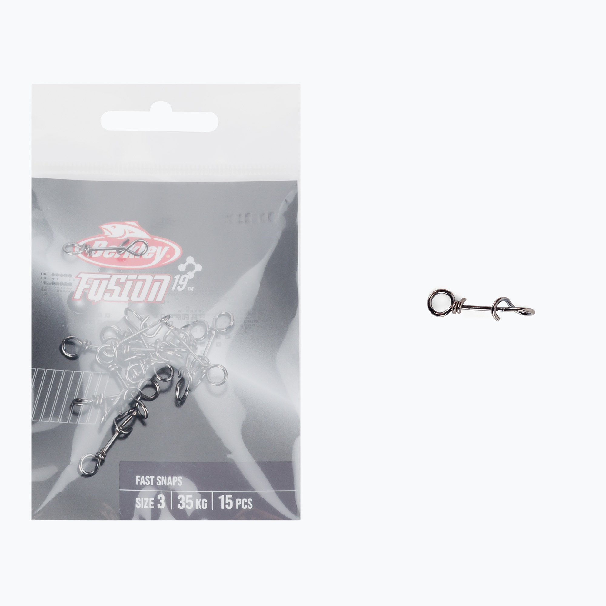 Berkley Fast Snaps Dimensiunea 15 spinning ace de siguranță de spinning negru 1536496 (Fast Snaps Size 15Pcs 1536496)