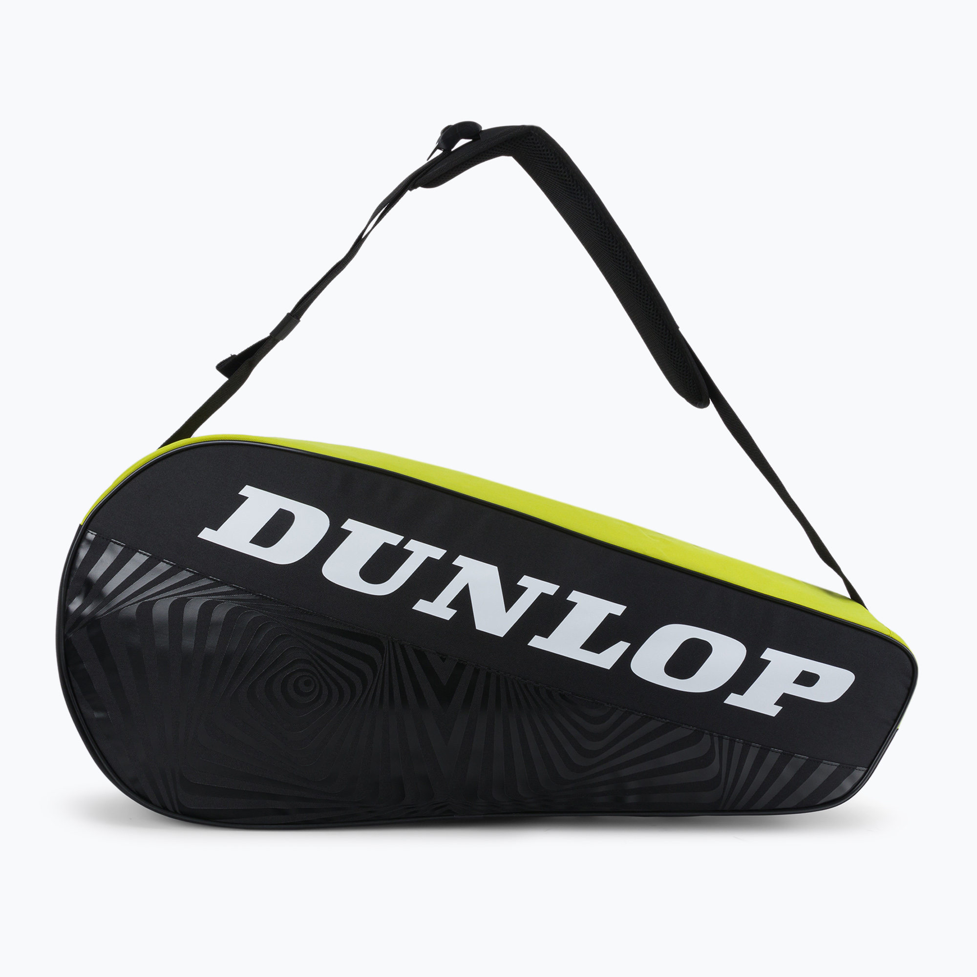 Geantă de tenis Dunlop D Tac Sx-Club 3Rkt negru-galbenă 10325363