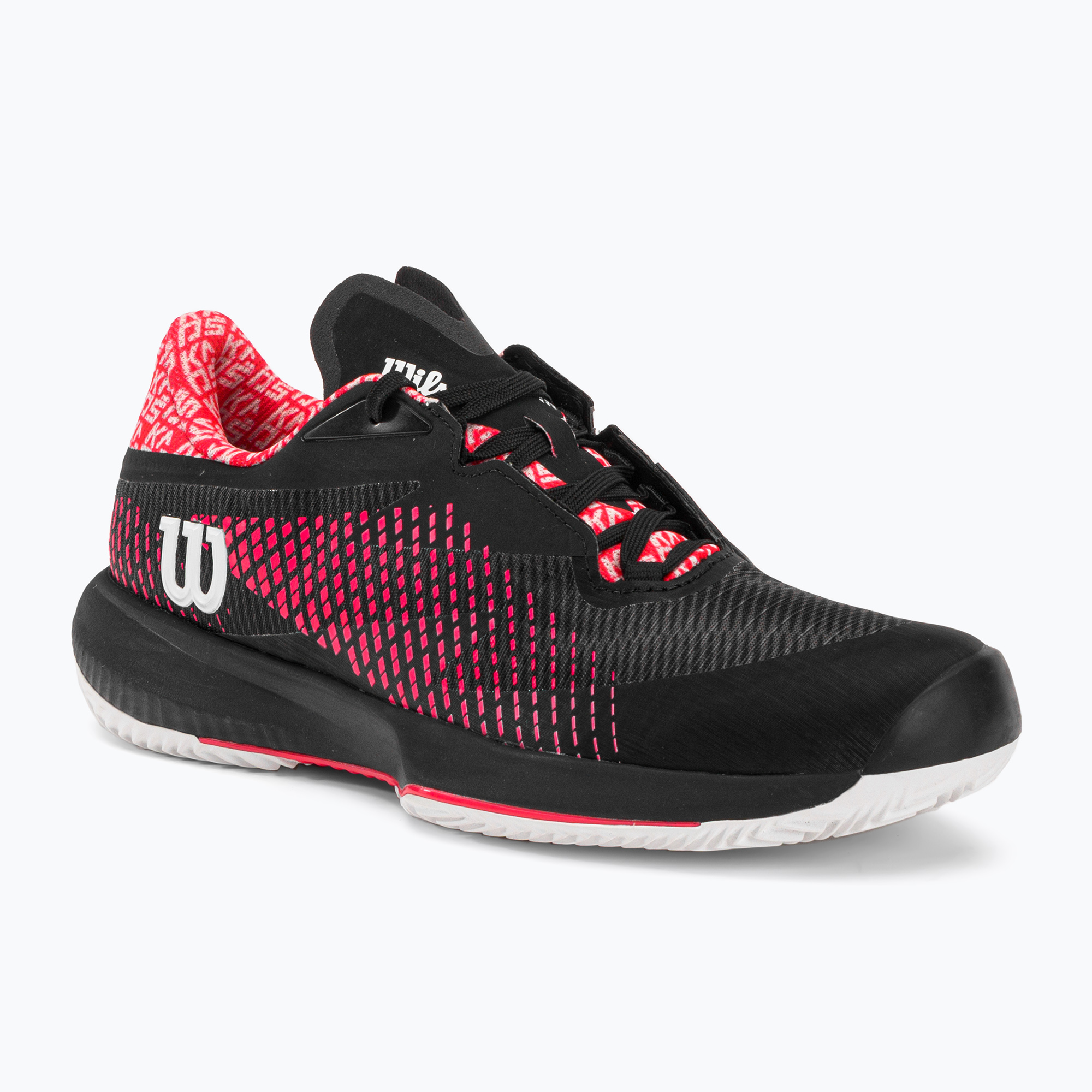 Pantofi de tenis pentru femei Wilson Kaos Swift 1.5 Clay negru WRS331100